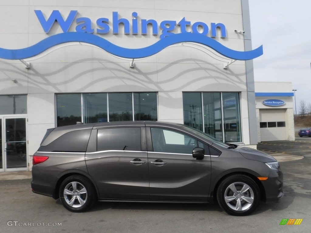 2020 Odyssey EX-L - Pacific Pewter Metallic / Mocha photo #2