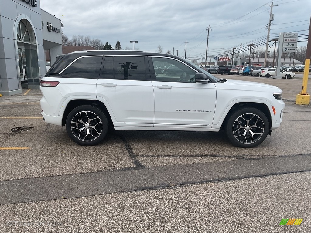 Bright White 2022 Jeep Grand Cherokee Summit 4XE Hybrid Exterior Photo #145597925