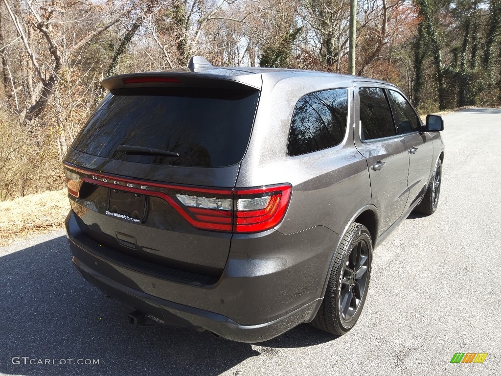 2021 Durango R/T - Granite Metallic / Red/Black photo #6