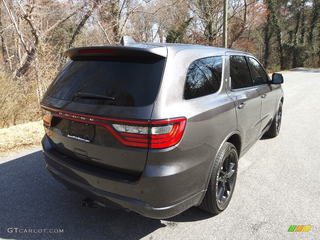 2021 Durango R/T - Granite Metallic / Red/Black photo #6