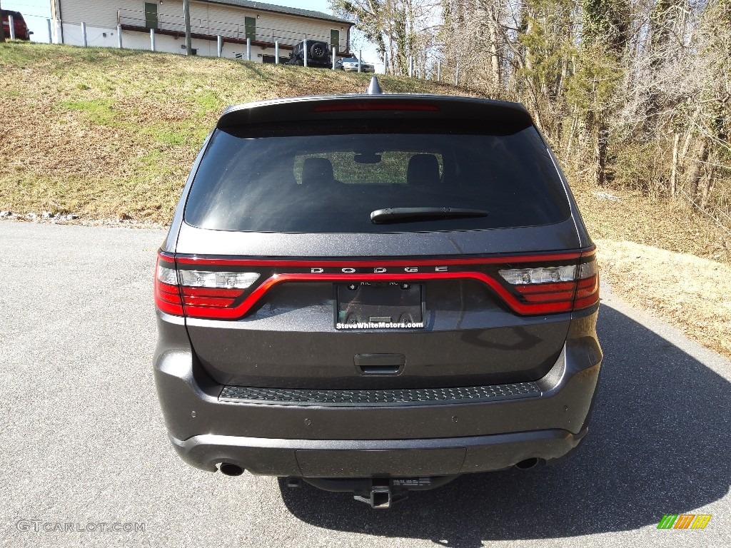 2021 Durango R/T - Granite Metallic / Red/Black photo #7