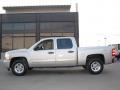 2008 Silver Birch Metallic Chevrolet Silverado 1500 LT Crew Cab 4x4  photo #1