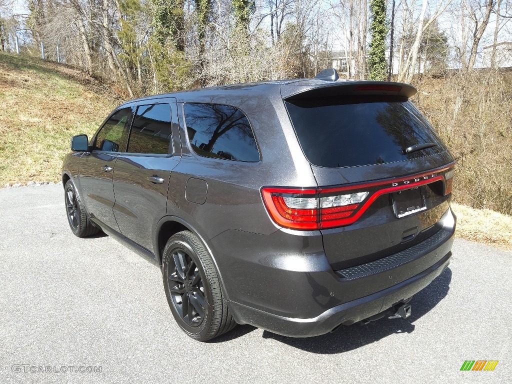 2021 Durango R/T - Granite Metallic / Red/Black photo #8