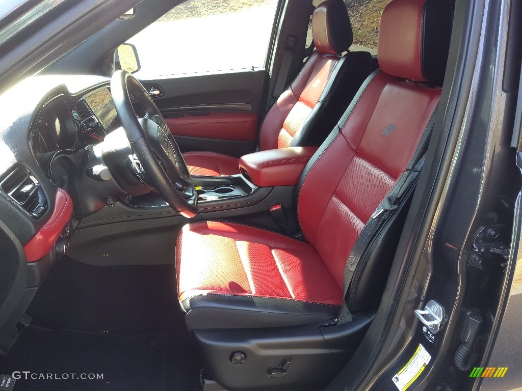 Red/Black Interior 2021 Dodge Durango R/T Photo #145598138