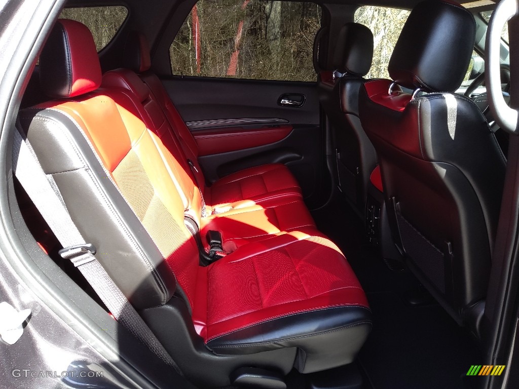 2021 Durango R/T - Granite Metallic / Red/Black photo #17