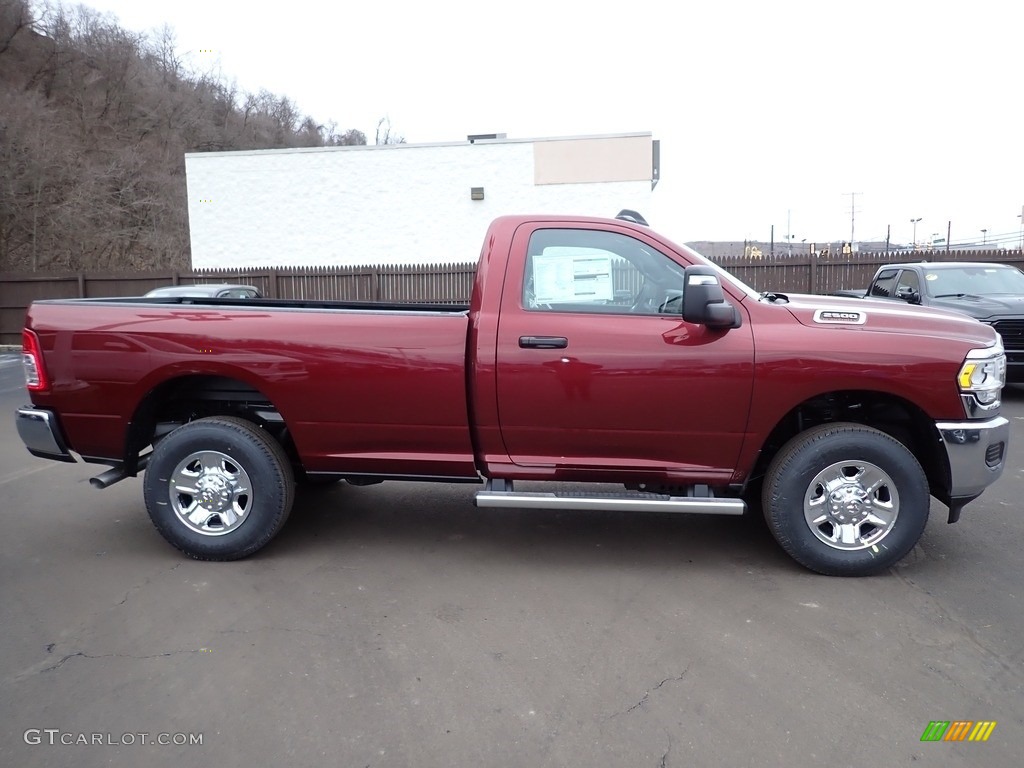 Delmonico Red Pearl 2023 Ram 2500 Tradesman Regular Cab 4x4 Exterior Photo #145598342