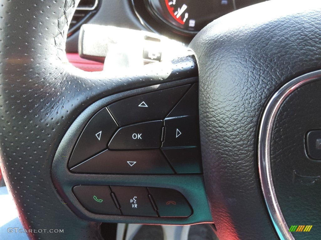 2021 Durango R/T - Granite Metallic / Red/Black photo #20