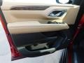 Jet Black/Maple Sugar 2023 Chevrolet Tahoe Premier 4WD Door Panel