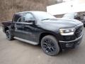 Diamond Black Crystal Pearl 2023 Ram 1500 Laramie Crew Cab 4x4 Exterior