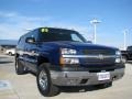 2003 Arrival Blue Metallic Chevrolet Silverado 1500 LS Regular Cab 4x4  photo #3