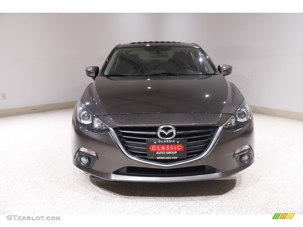 2016 MAZDA3 i Touring 4 Door - Titanium Flash Mica / Black photo #2