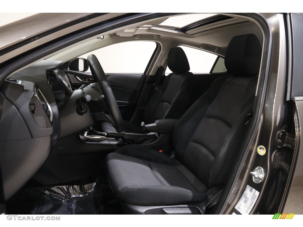 2016 MAZDA3 i Touring 4 Door - Titanium Flash Mica / Black photo #5