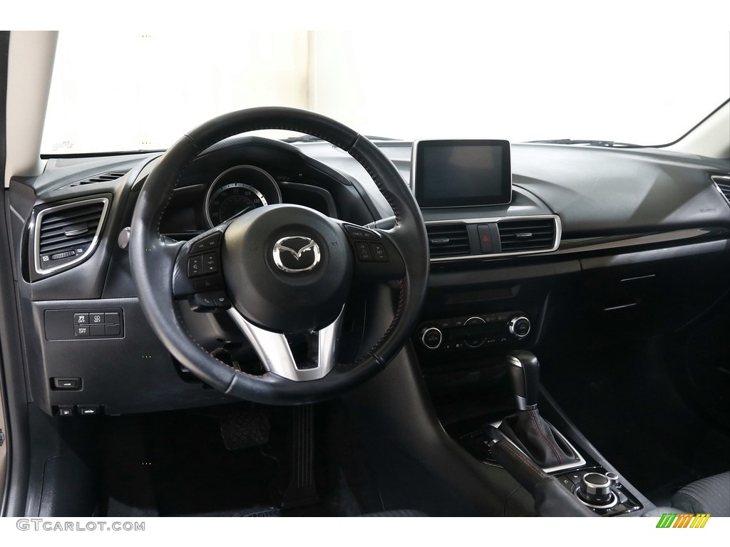 2016 Mazda MAZDA3 i Touring 4 Door Black Dashboard Photo #145600133