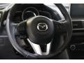 2016 Mazda MAZDA3 Black Interior Steering Wheel Photo