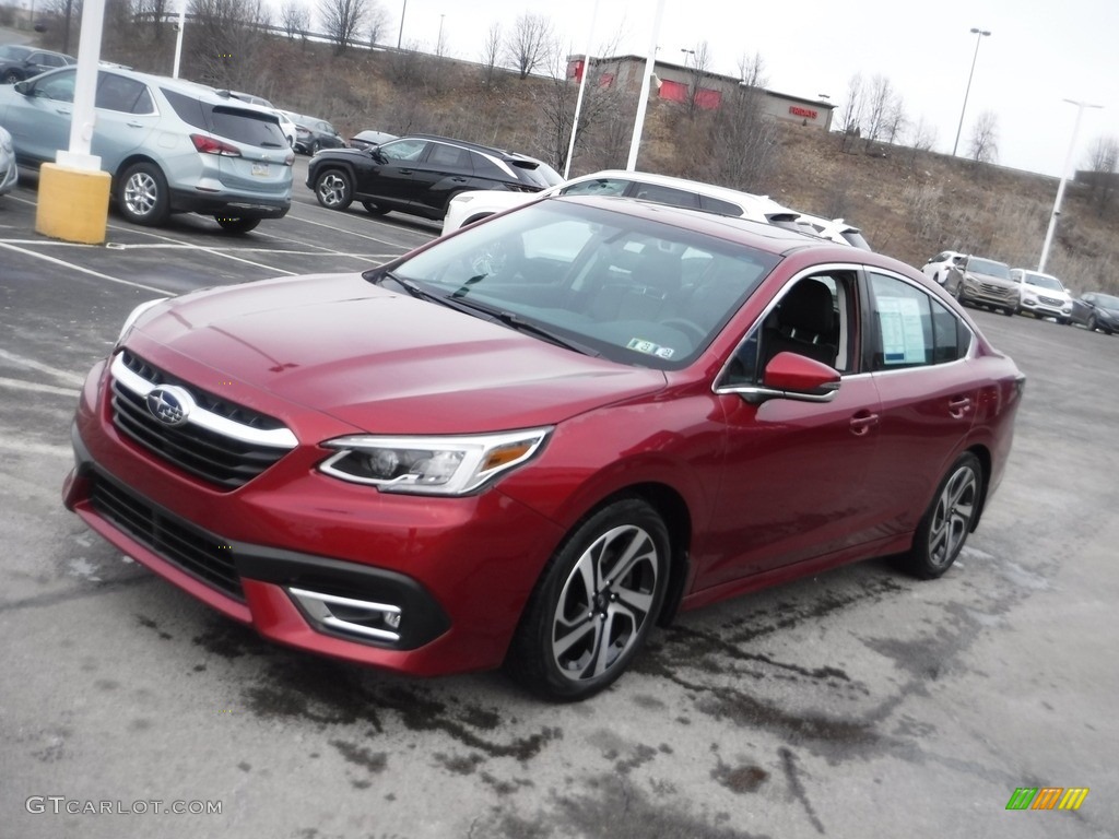 2020 Legacy 2.5i Limited - Crimson Red Pearl / Slate Black photo #6