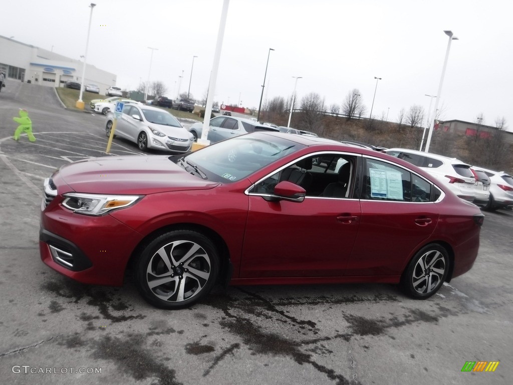 2020 Legacy 2.5i Limited - Crimson Red Pearl / Slate Black photo #7