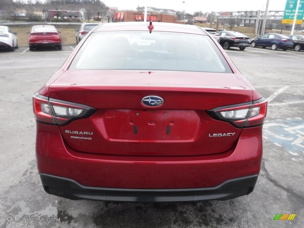 2020 Legacy 2.5i Limited - Crimson Red Pearl / Slate Black photo #9
