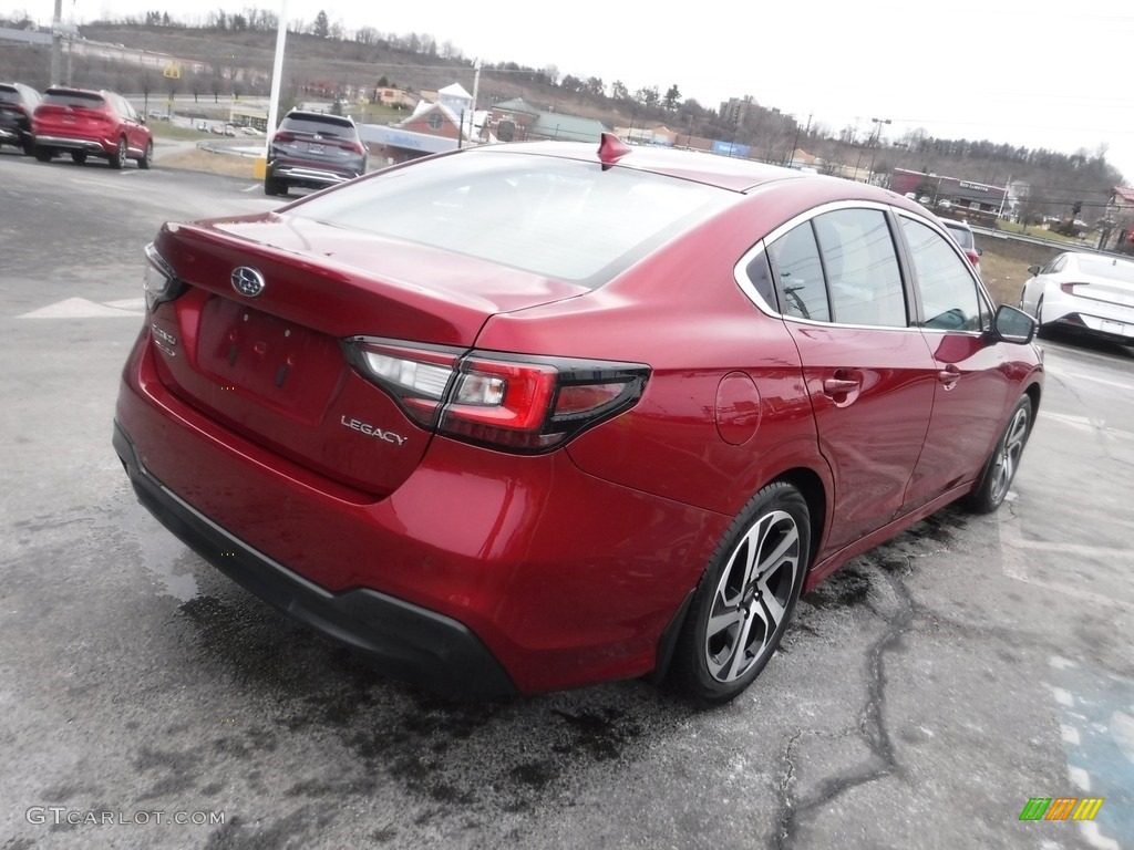 2020 Legacy 2.5i Limited - Crimson Red Pearl / Slate Black photo #11