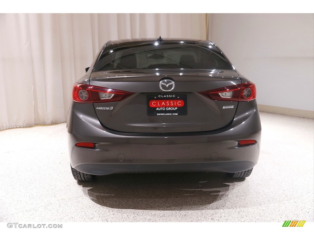 2016 MAZDA3 i Touring 4 Door - Titanium Flash Mica / Black photo #18