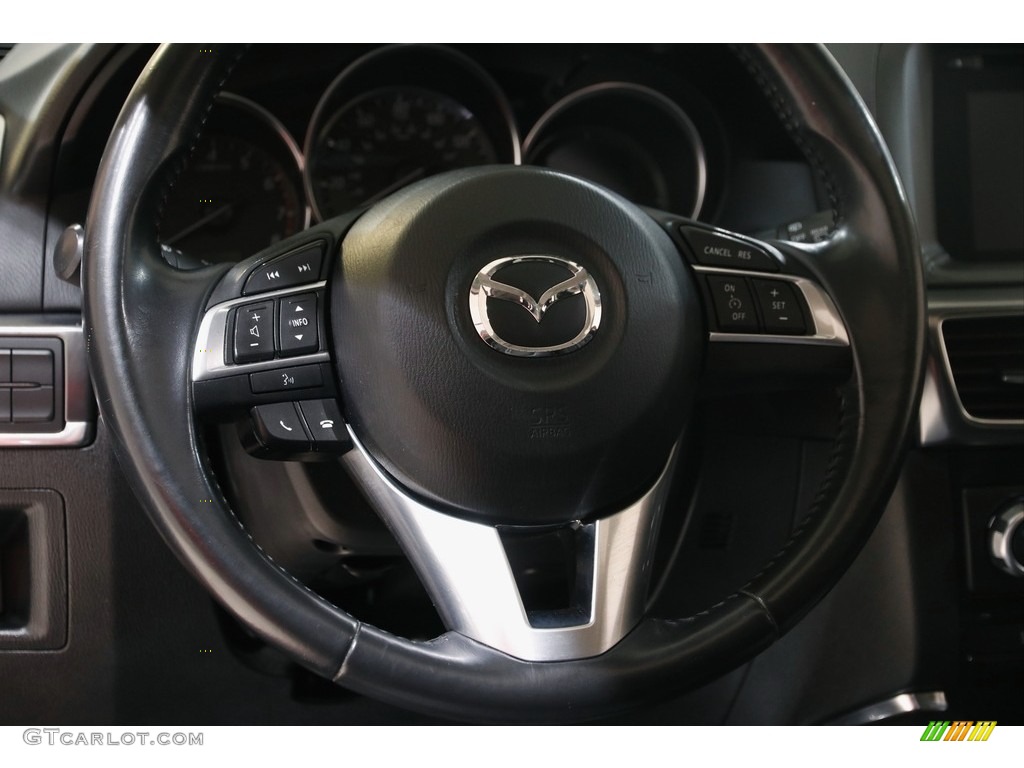 2016 CX-5 Grand Touring AWD - Soul Red Metallic / Black photo #7