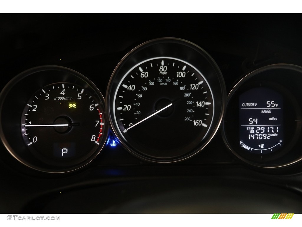 2016 CX-5 Grand Touring AWD - Soul Red Metallic / Black photo #8