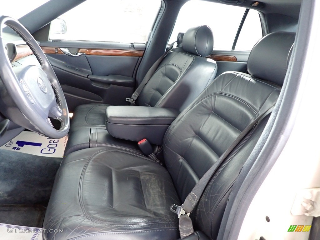 2003 DeVille Sedan - White Diamond / Midnight Blue photo #11