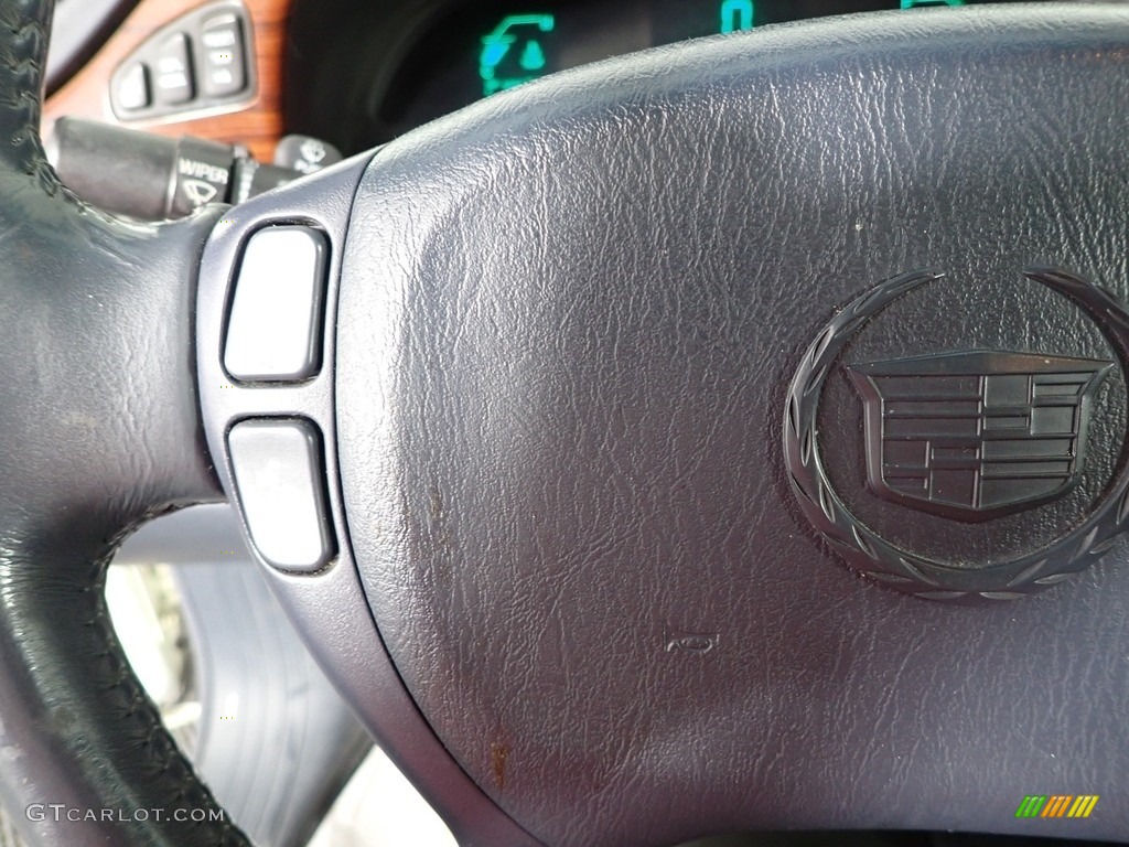 2003 DeVille Sedan - White Diamond / Midnight Blue photo #14