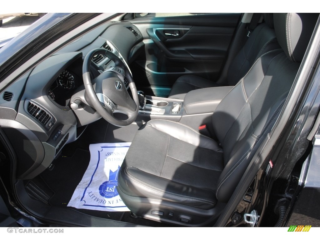 2016 Altima 2.5 SL - Super Black / Charcoal photo #11