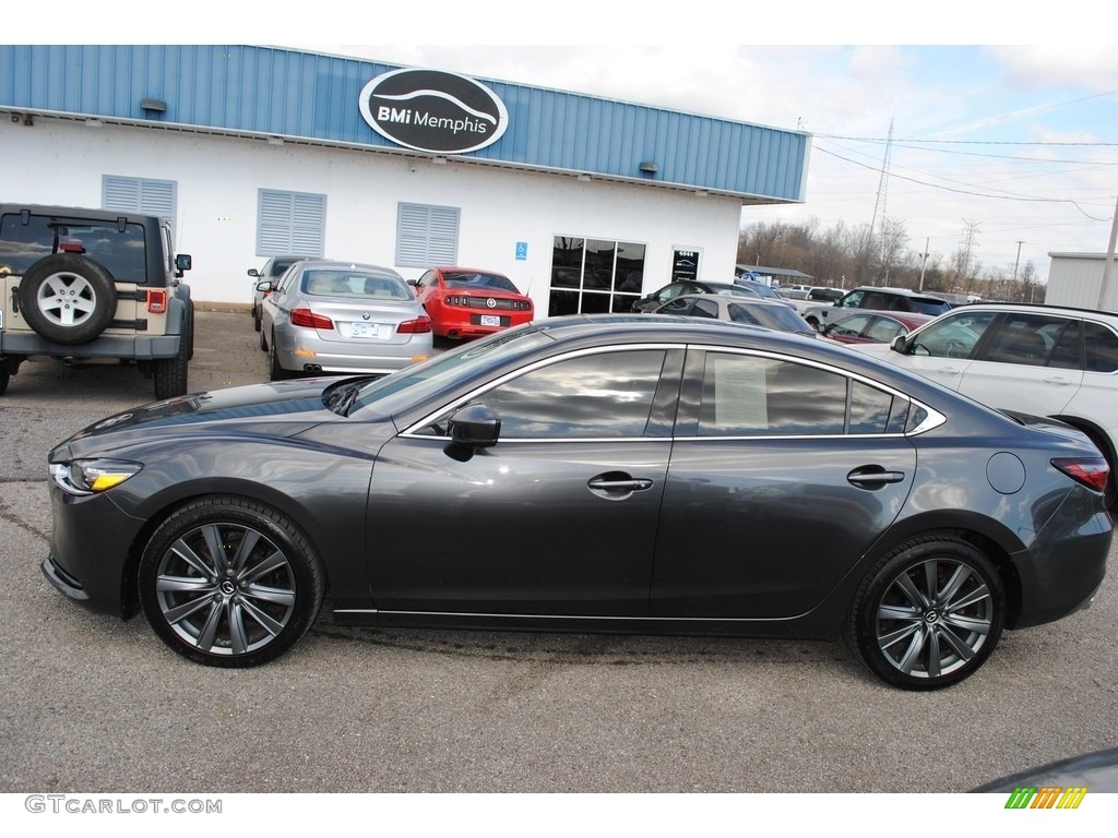 2018 Mazda6 Grand Touring - Machine Gray Metallic / Black photo #2