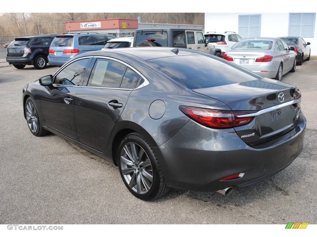 2018 Mazda6 Grand Touring - Machine Gray Metallic / Black photo #3