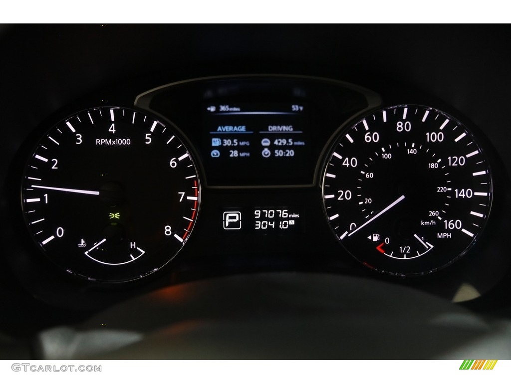 2013 Altima 2.5 SV - Pearl White / Charcoal photo #8