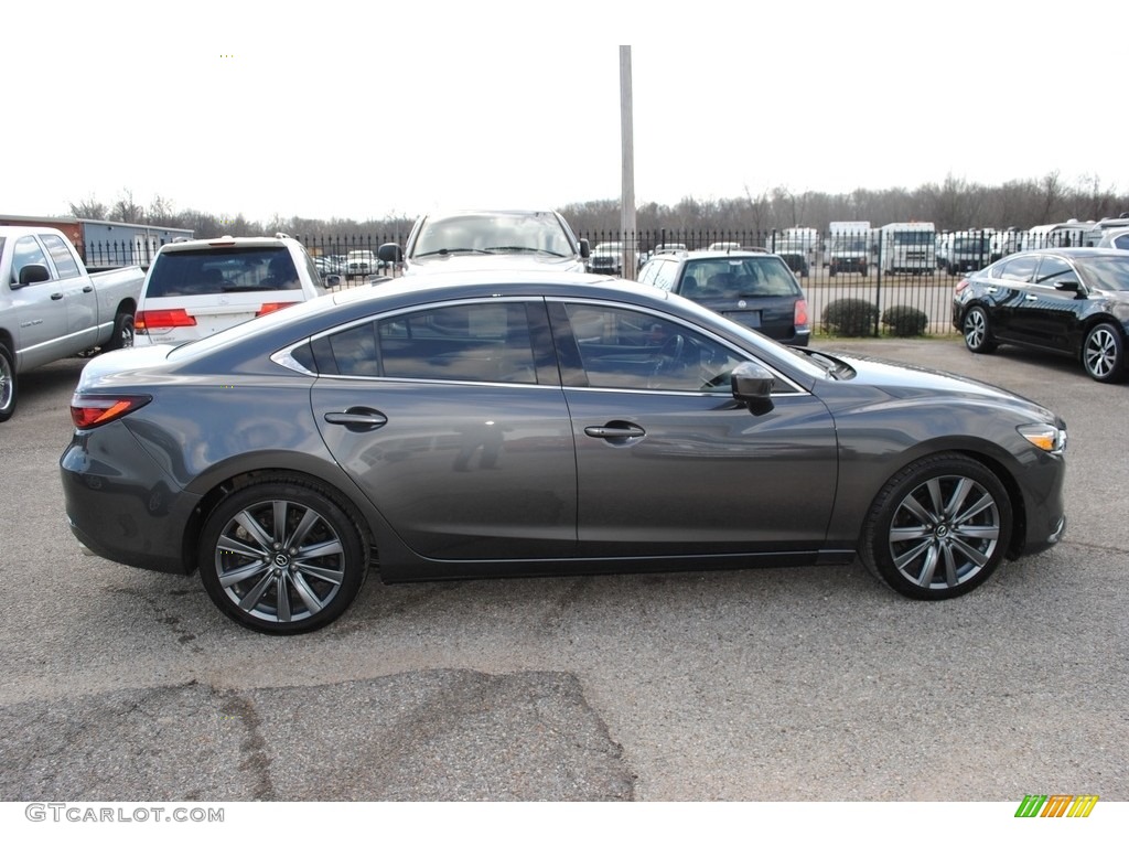 2018 Mazda6 Grand Touring - Machine Gray Metallic / Black photo #6