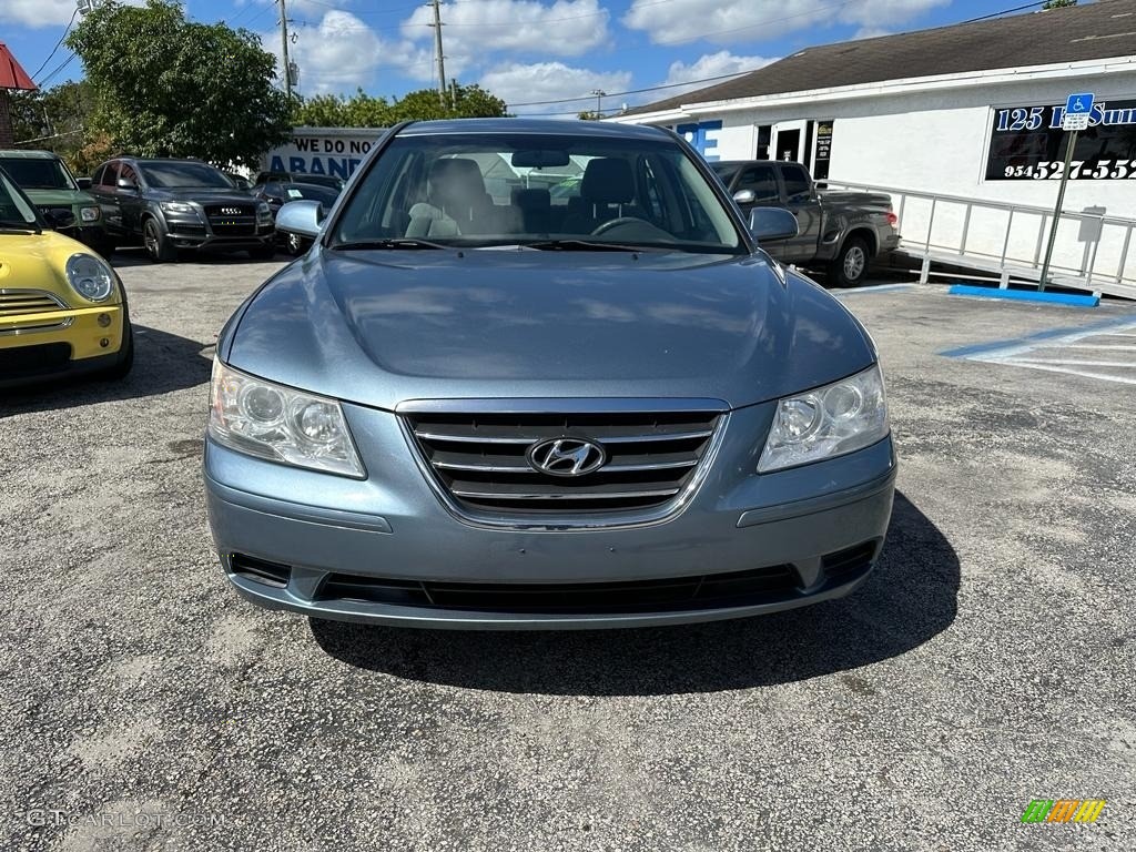 2010 Sonata GLS - Medium Silver Blue / Gray photo #2
