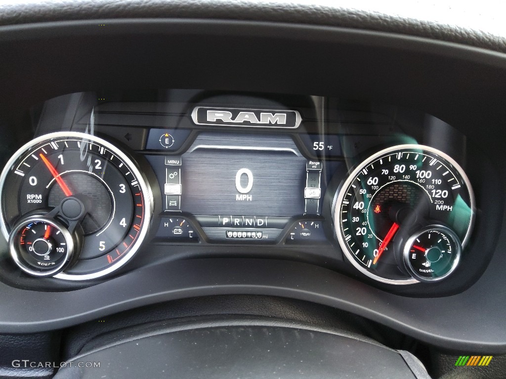 2023 Ram 2500 Laramie Mega Cab 4x4 Gauges Photo #145601621