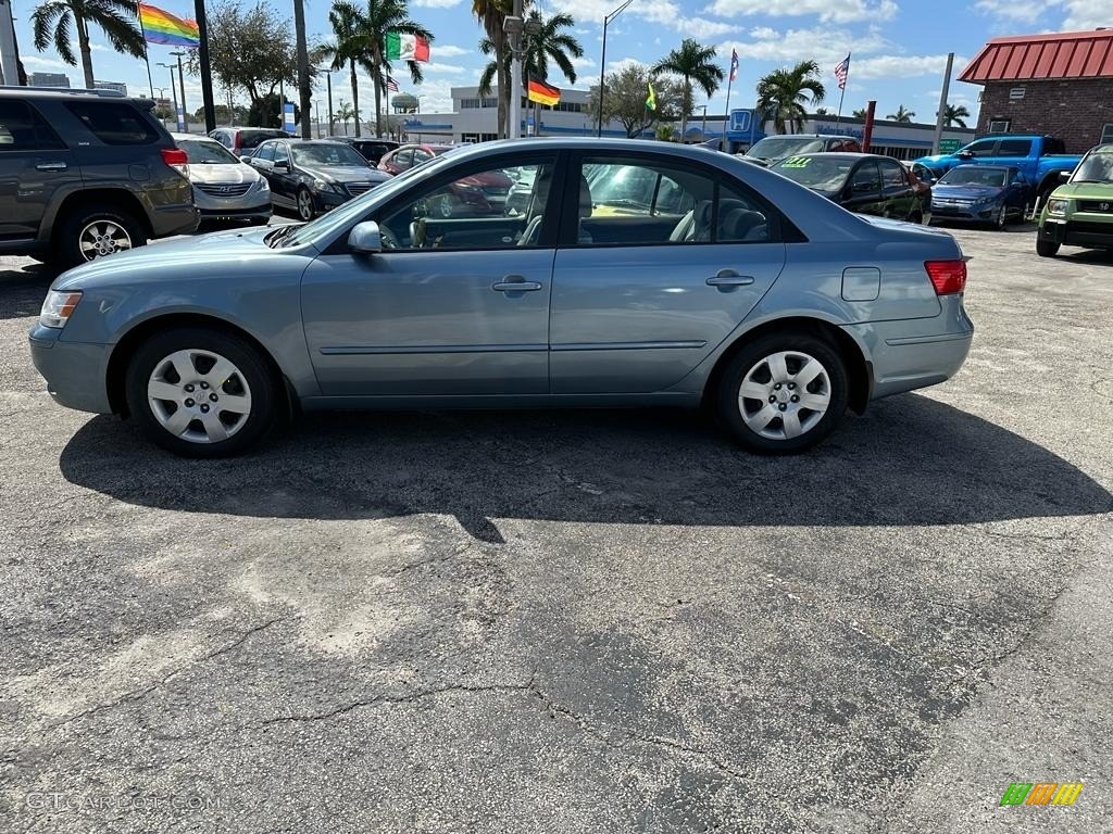 2010 Sonata GLS - Medium Silver Blue / Gray photo #4