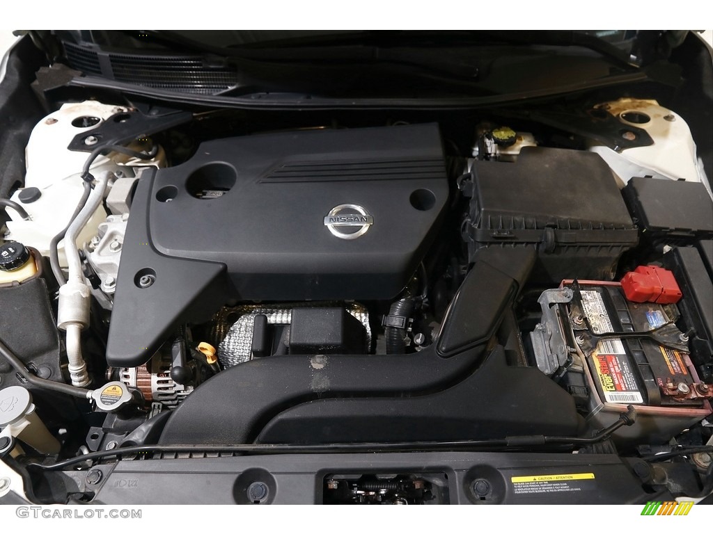 2013 Altima 2.5 SV - Pearl White / Charcoal photo #18