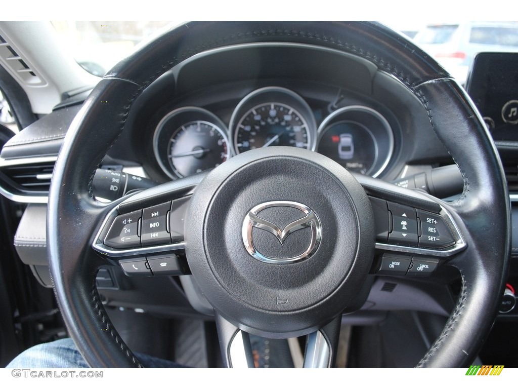 2018 Mazda6 Grand Touring - Machine Gray Metallic / Black photo #12