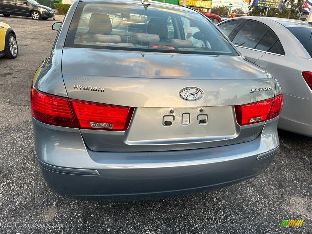 2010 Sonata GLS - Medium Silver Blue / Gray photo #7
