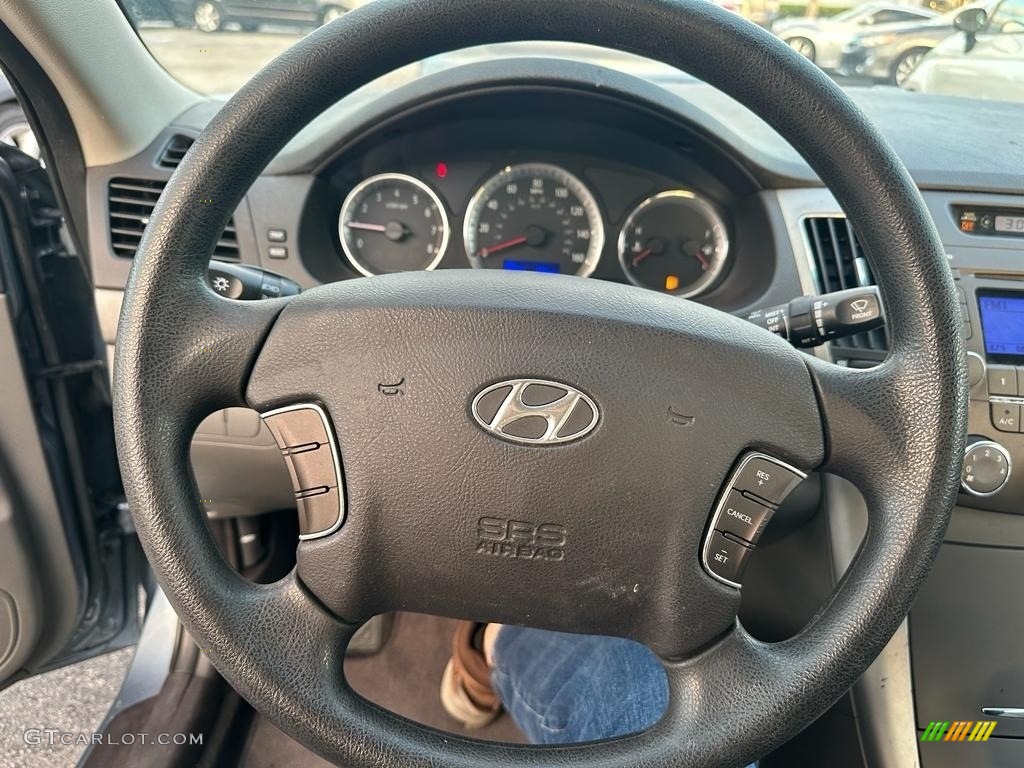 2010 Sonata GLS - Medium Silver Blue / Gray photo #12