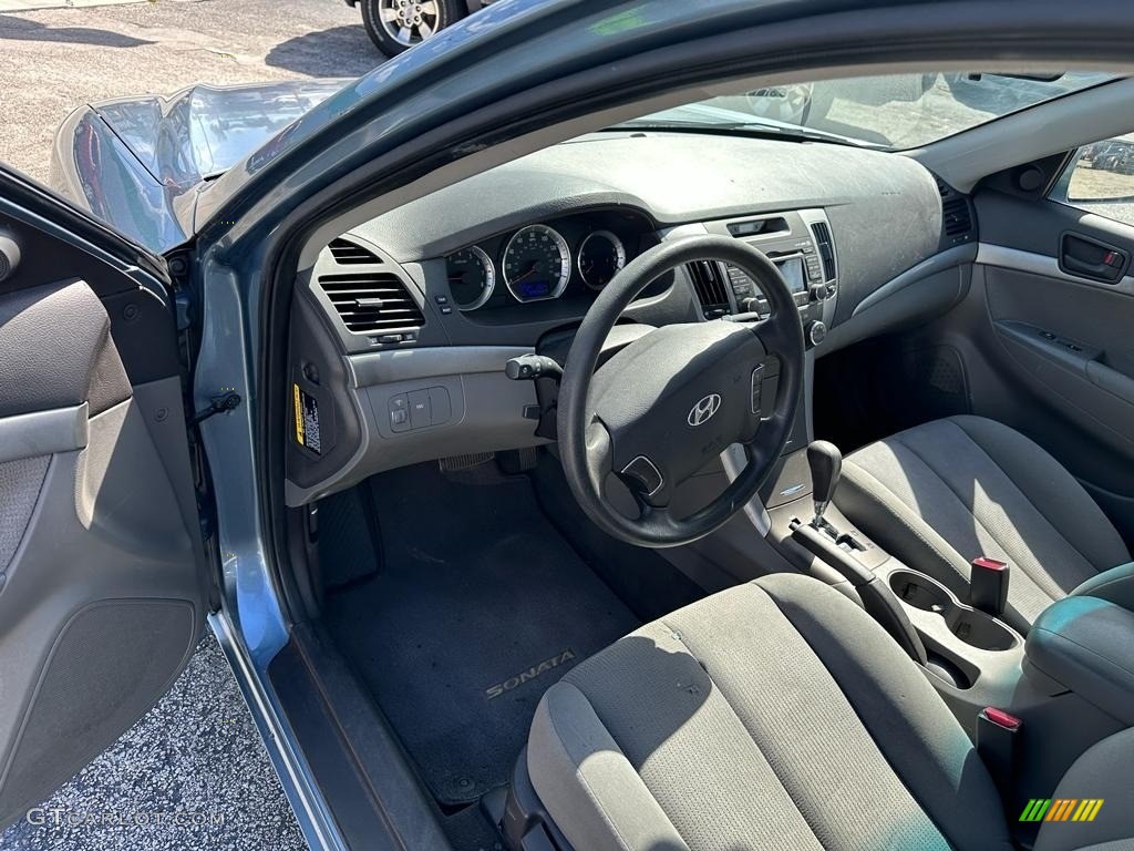 2010 Sonata GLS - Medium Silver Blue / Gray photo #15