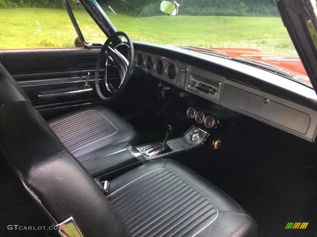 1964 Plymouth Sport Fury Convertible Black Dashboard Photo #145601978