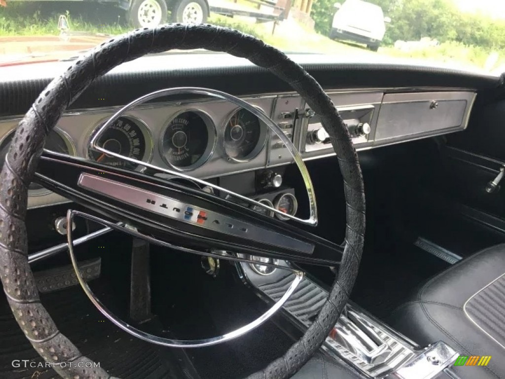 1964 Plymouth Sport Fury Convertible Black Steering Wheel Photo #145602017