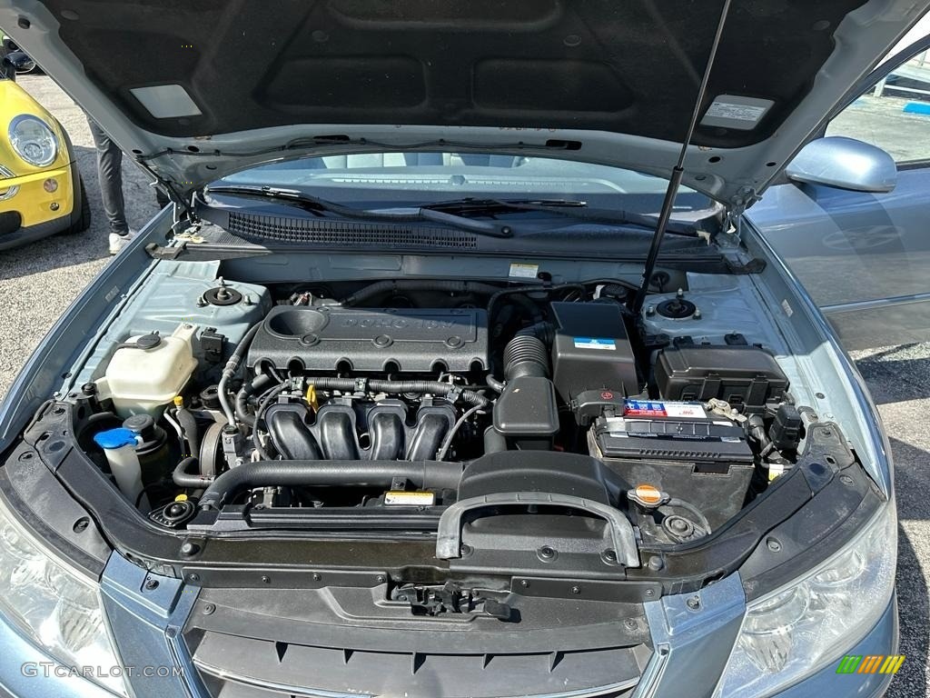 2010 Sonata GLS - Medium Silver Blue / Gray photo #29