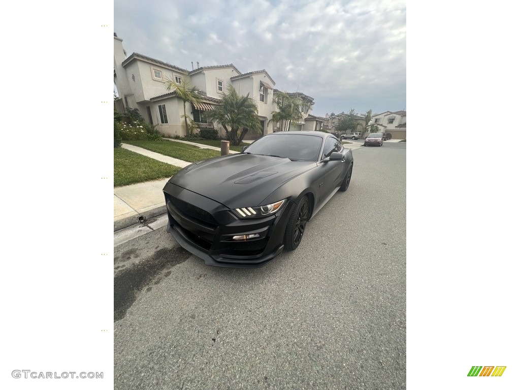 2015 Mustang GT Coupe - Magnetic Metallic / Ebony photo #1