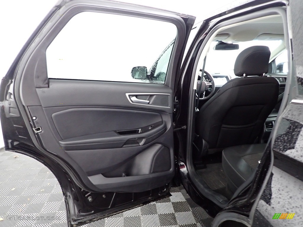 2019 Edge SEL AWD - Agate Black / Ebony photo #23