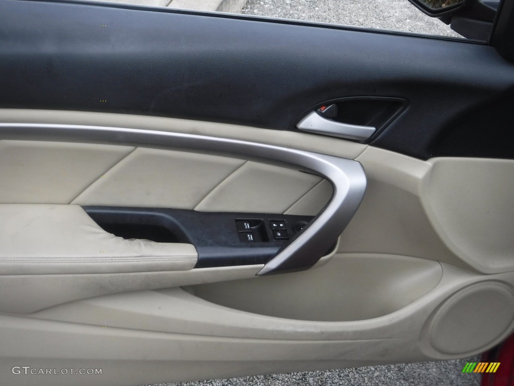 2010 Accord EX-L V6 Coupe - San Marino Red / Ivory photo #18