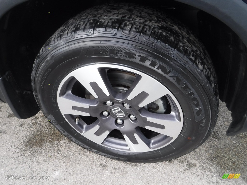 2019 Ridgeline RTL AWD - Obsidian Blue Pearl / Gray photo #4