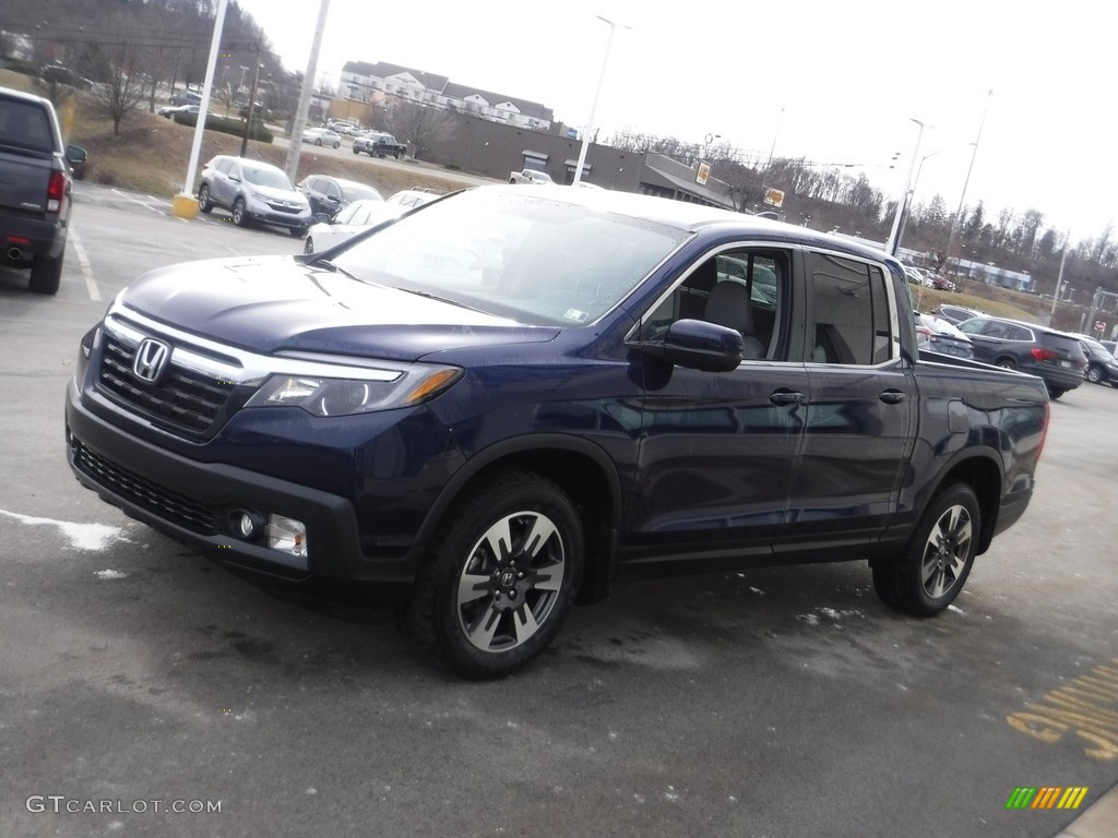 2019 Ridgeline RTL AWD - Obsidian Blue Pearl / Gray photo #6