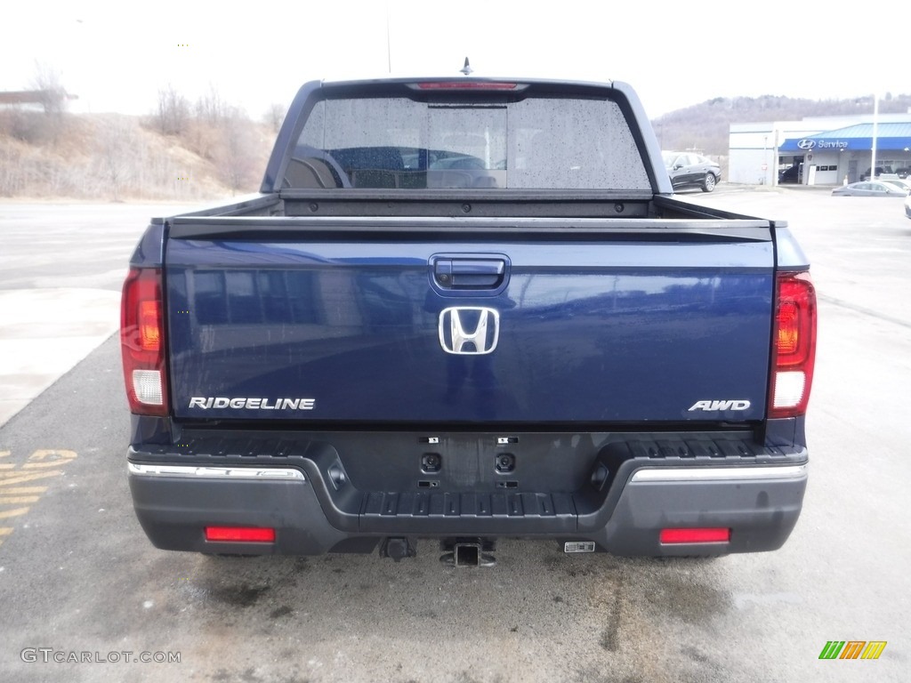 2019 Ridgeline RTL AWD - Obsidian Blue Pearl / Gray photo #9