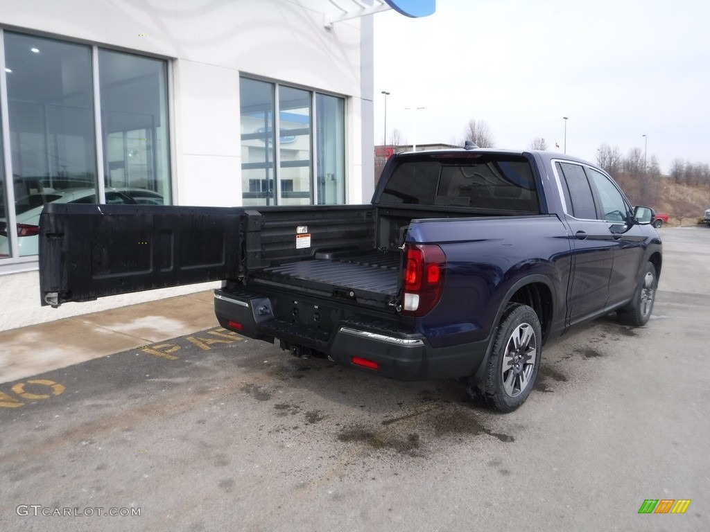 2019 Ridgeline RTL AWD - Obsidian Blue Pearl / Gray photo #14